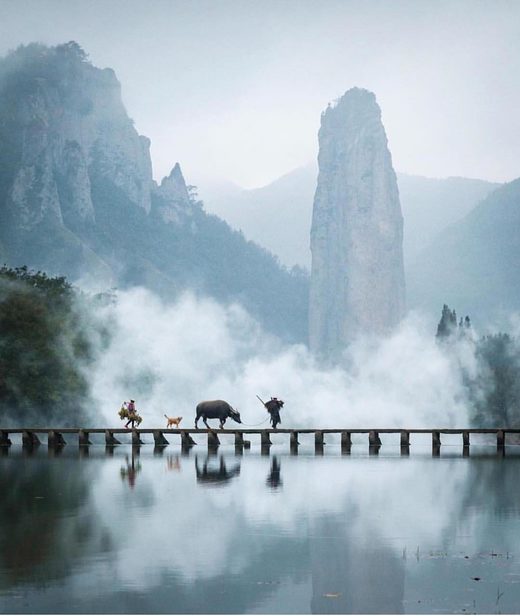 Click to enlarge Mountain in China