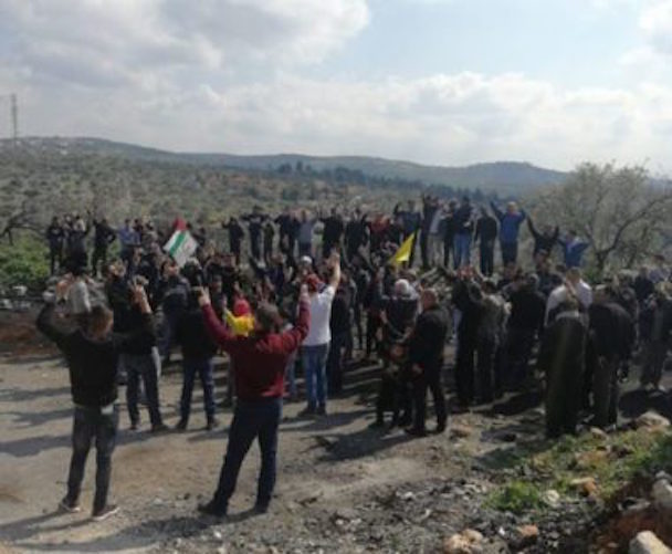 Kufur Qaddoum protests West Bank Feb 22 2019