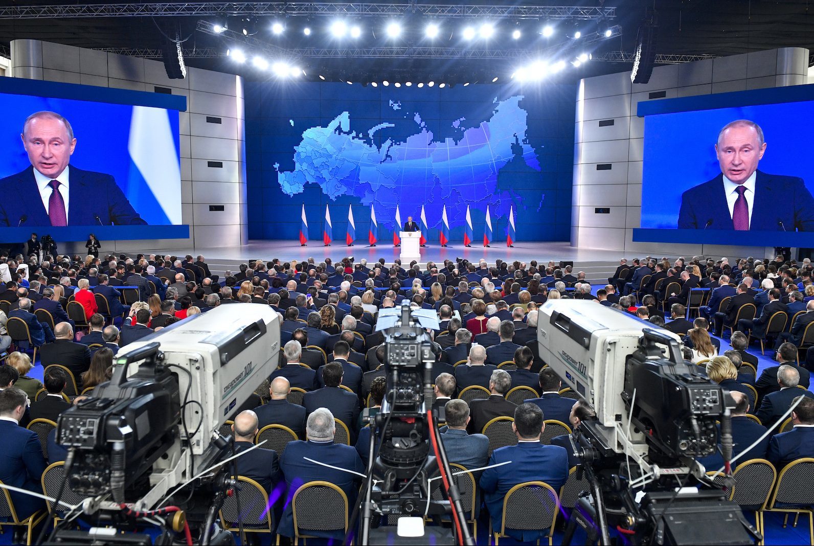 Click to enlarge Putin address