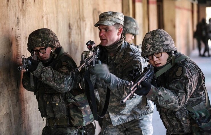 soldier training