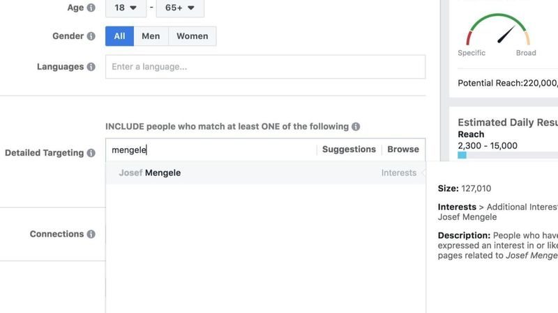 facebook screenshot