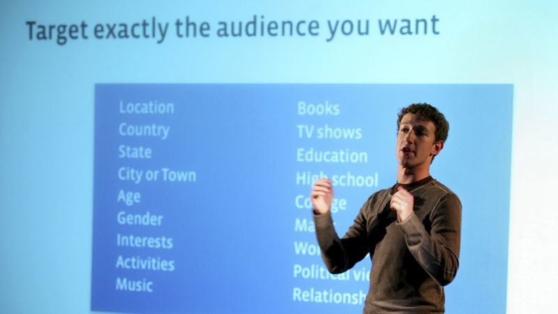 Click to enlarge Mark Zuckerberg