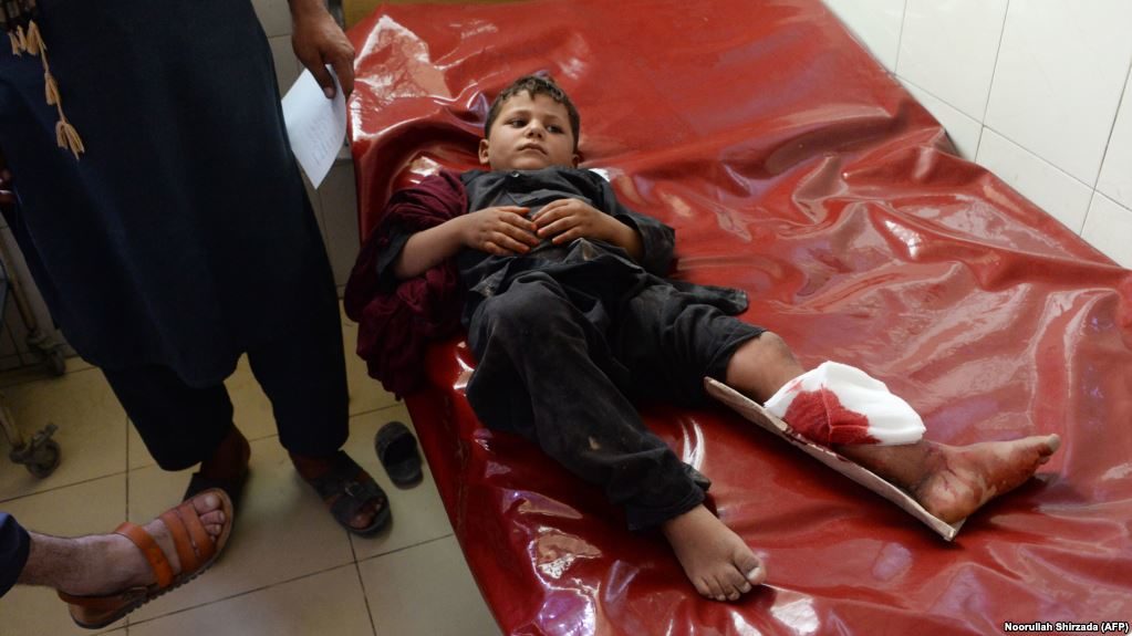 Click to enlarge afghan child casualty