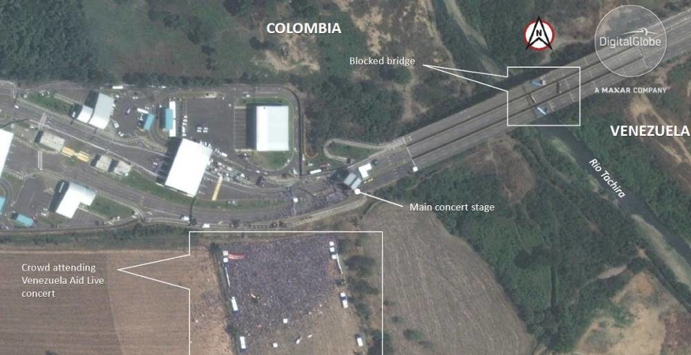 Click to enlarge venezuela concert crowd
