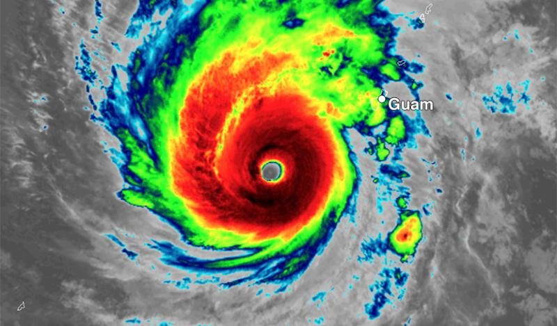 Click to enlarge Super Typhoon Wutip