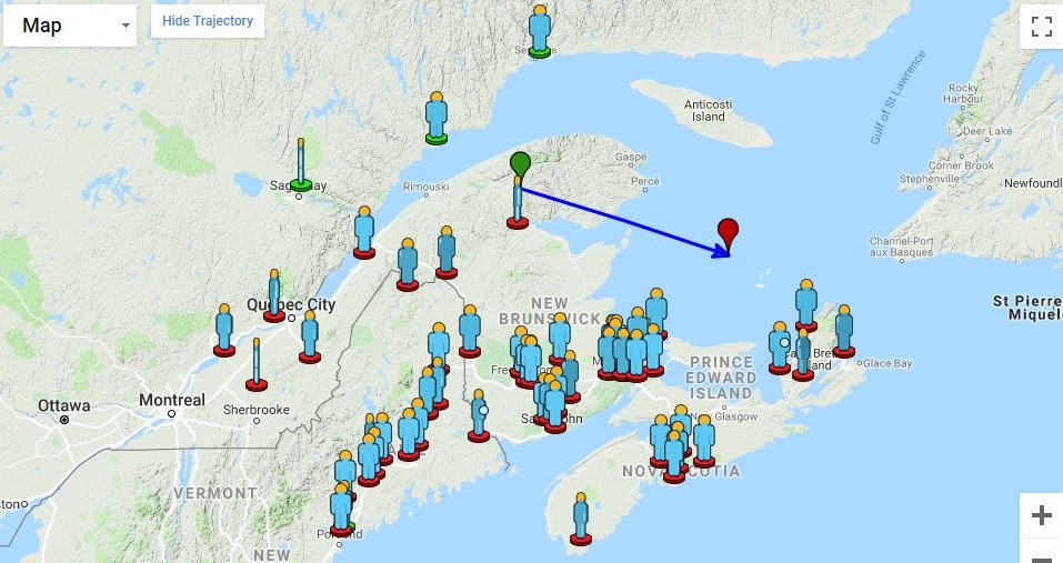 Canadian Maritimes meteor