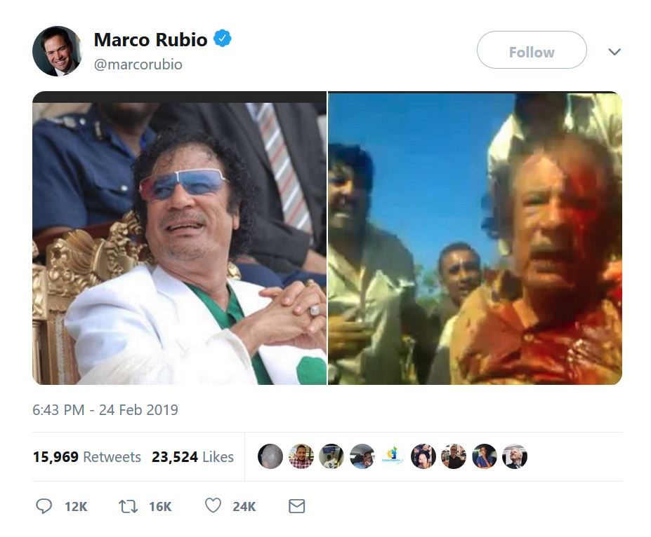 marco rubio gaddafi