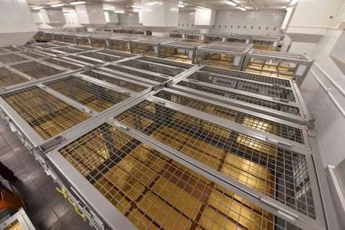Click to enlarge Bank of Russia gold storage