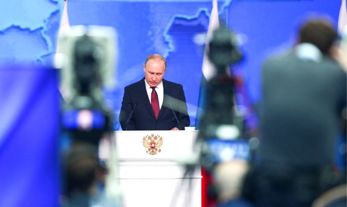 Click to enlarge Putin state address