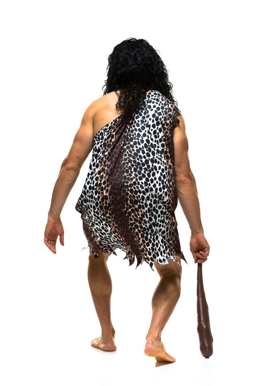 Click to enlarge Neanderthal Posture