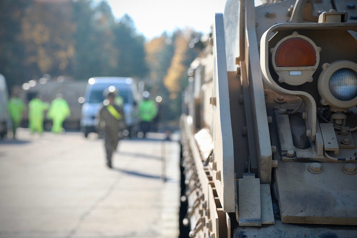 Click to enlarge US soldiers poland