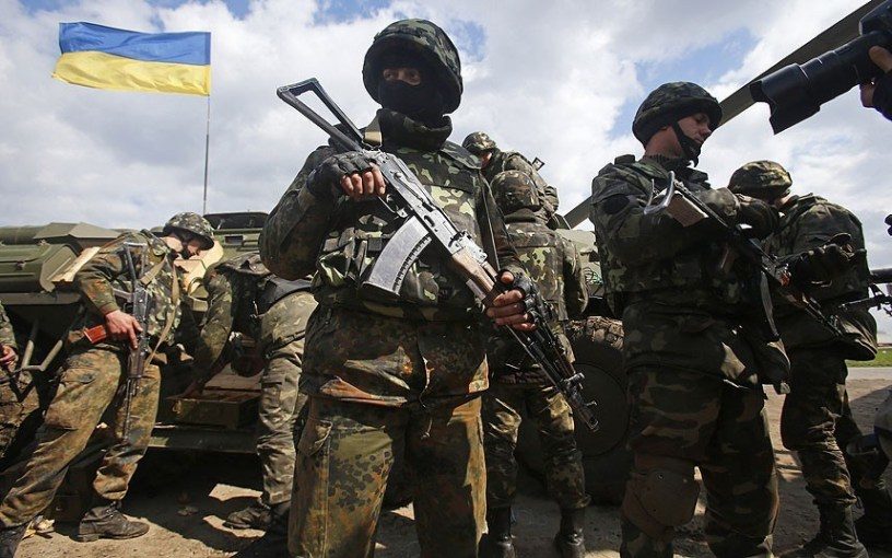 Ukrainian soldiers