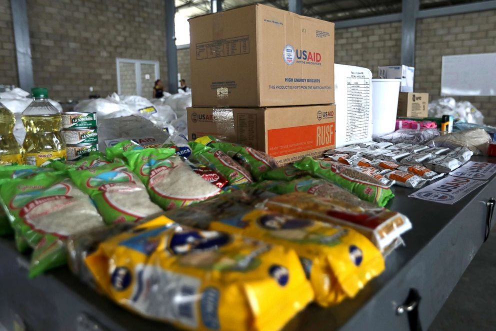 Click to enlarge USAID warehouse columbia