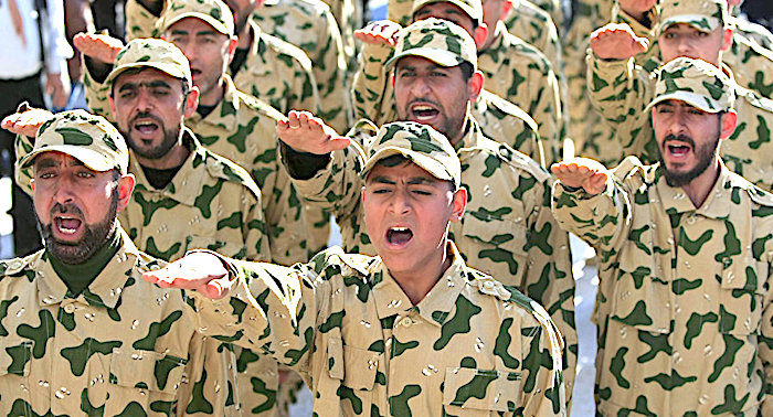 Click to enlarge Hezbollah parade