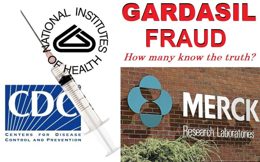 Click to enlarge Gardasil fraud merck