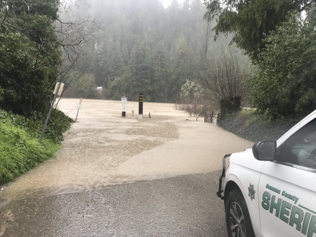 Russian River at Guerneville, California,