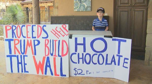 hot chocolate stand