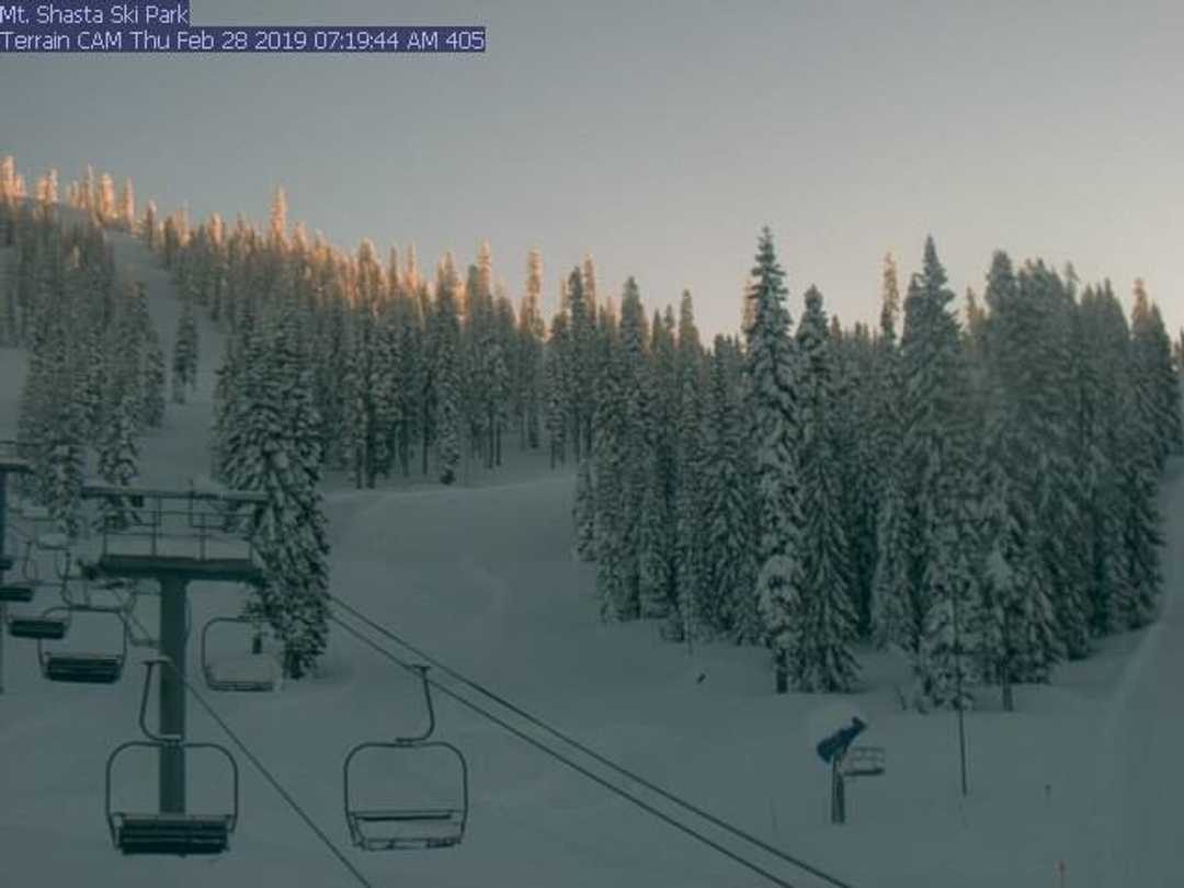 A view of Mt. Shasta Ski Park on the morning of Thursday, Feb. 28, 2019.