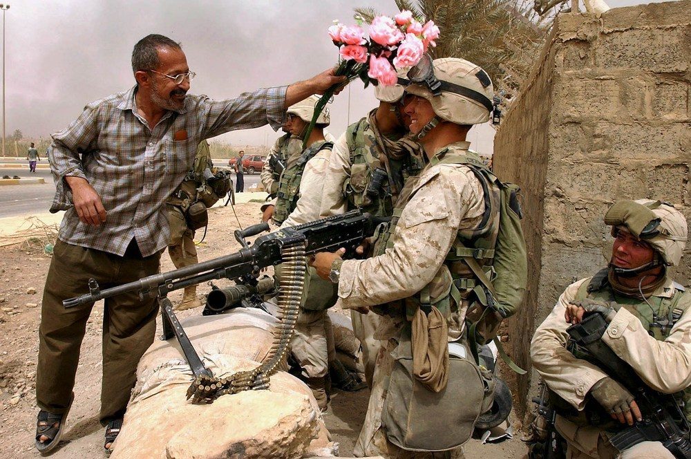 Click to enlarge baghdad us troops