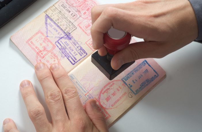 Click to enlarge visa passport