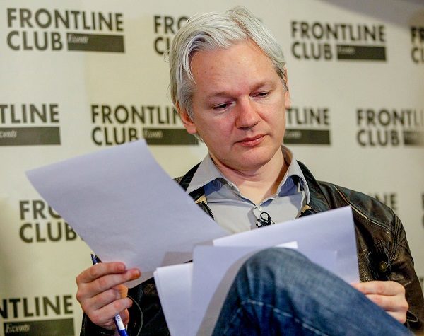 Click to enlarge Assange