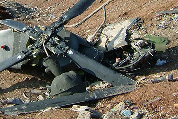 Click to enlarge helicopter crash iran