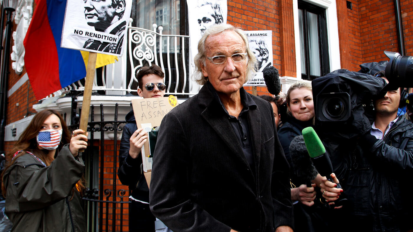 assange embassy pilger