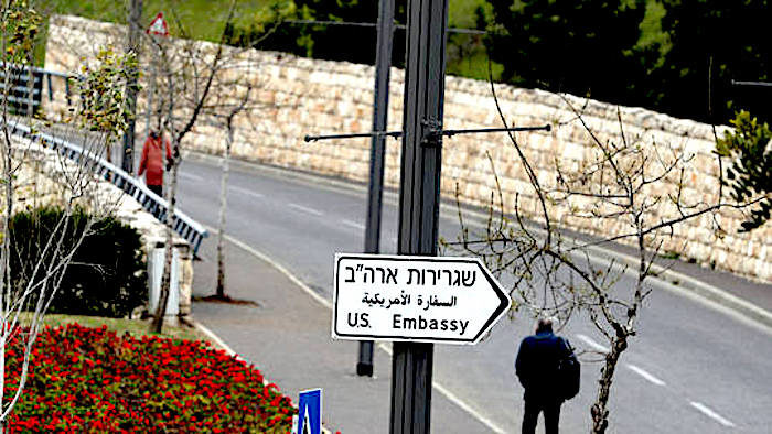 Sign US embassy