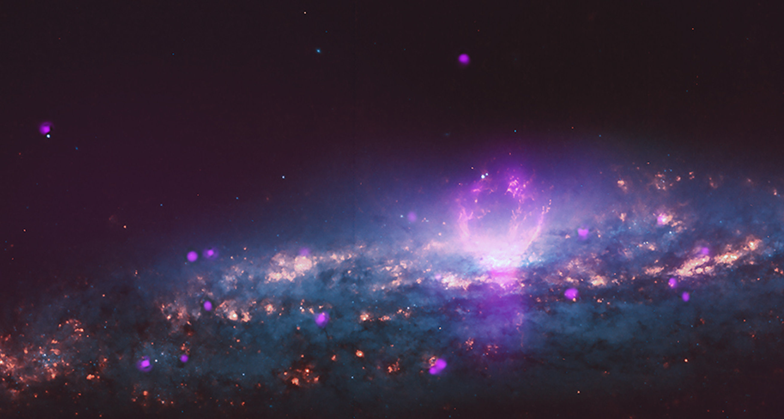 NGC 3079 Galaxy
