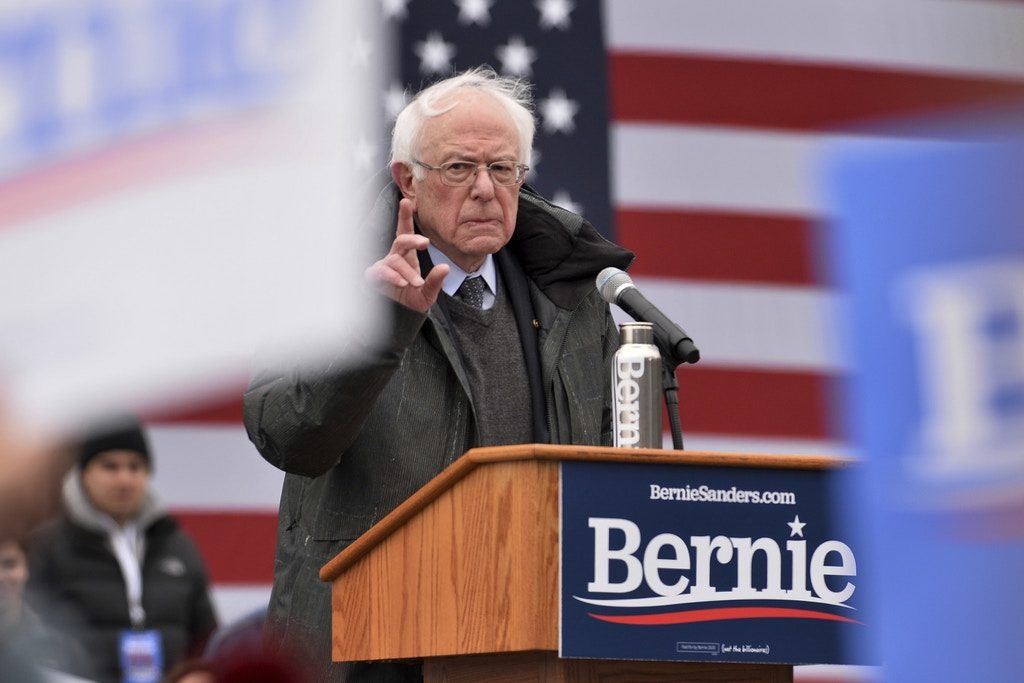 Click to enlarge Bernie Sanders