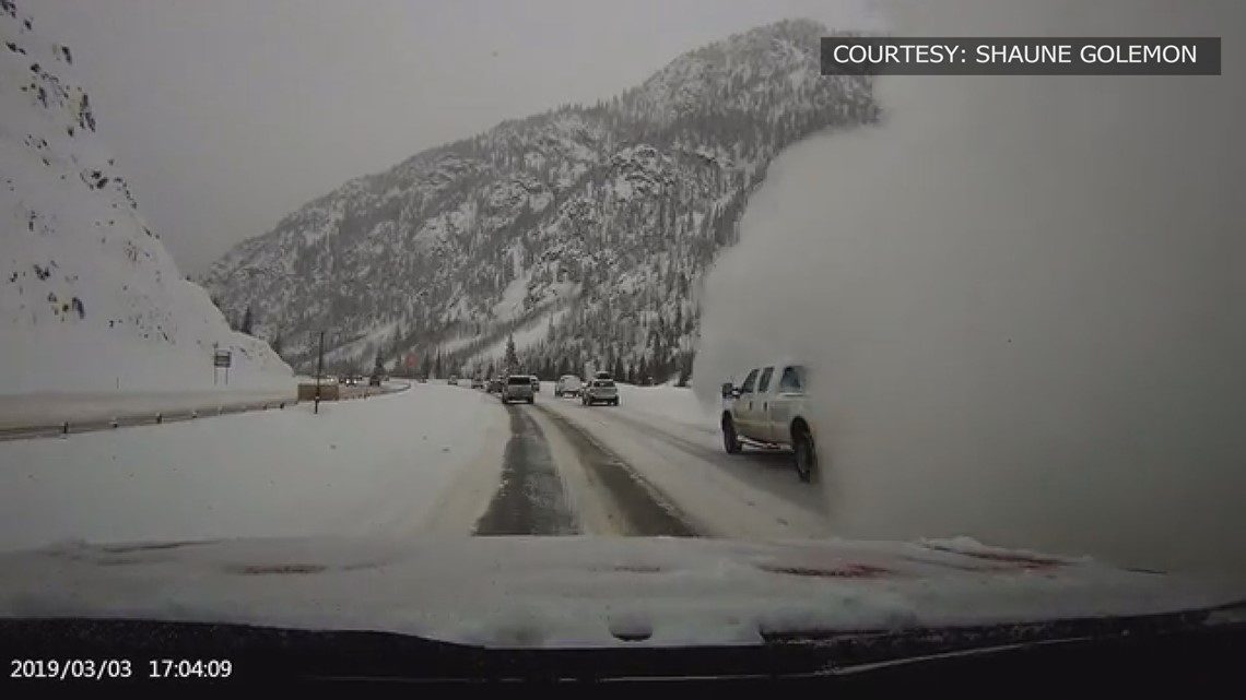 Click to enlarge Family describes avalanche that shoved car across I-70