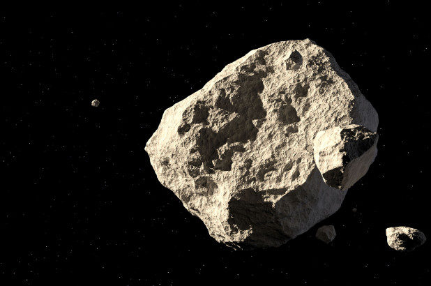 Giant asteroid