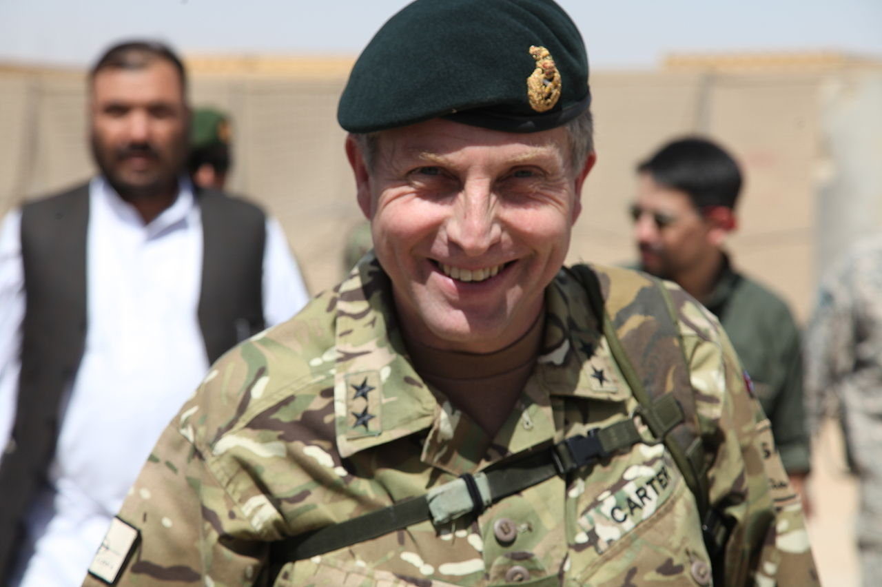 Click to enlarge UK Chief of General Staff Gen. Nick Carter