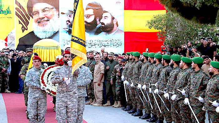 Click to enlarge Hezbollah funeral