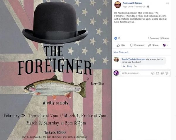 Click to enlarge The Foreigner.