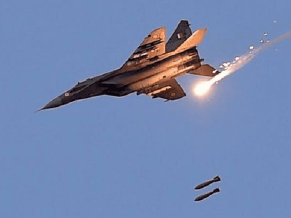 India jet strike