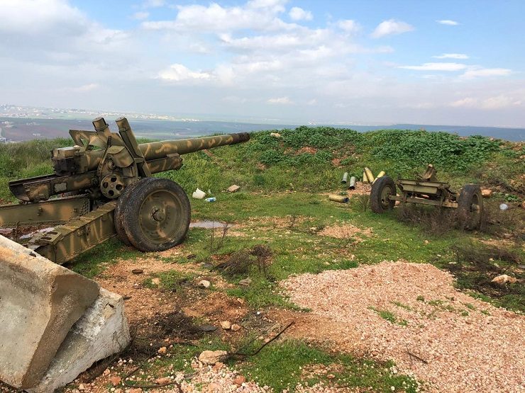 syria artillery