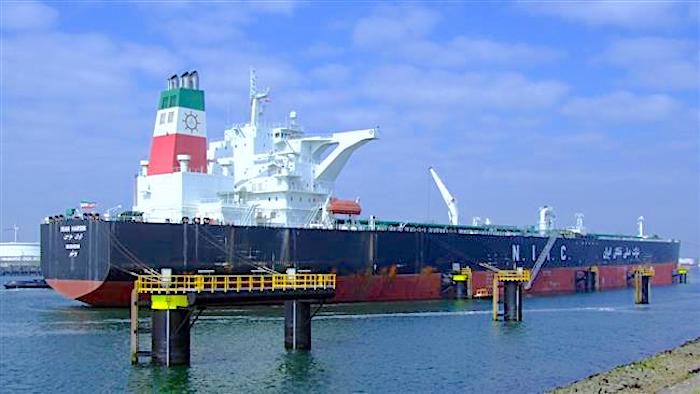 Click to enlarge Iranian tanker