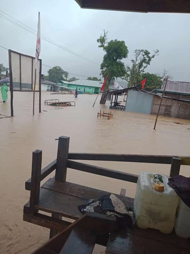 Floods in East Nusa Tenggara, Indonesia, March 2019.