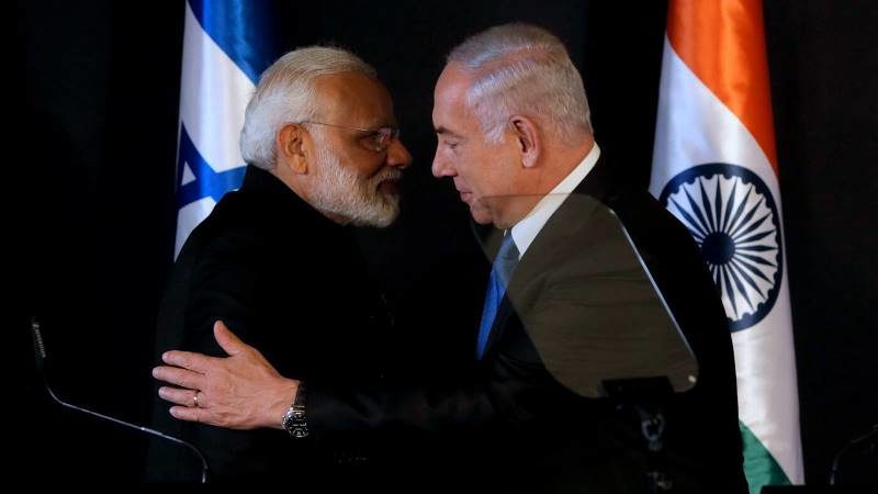 Click to enlarge modi netanyahu