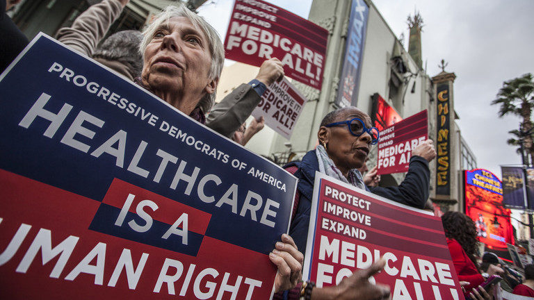 medicare protest