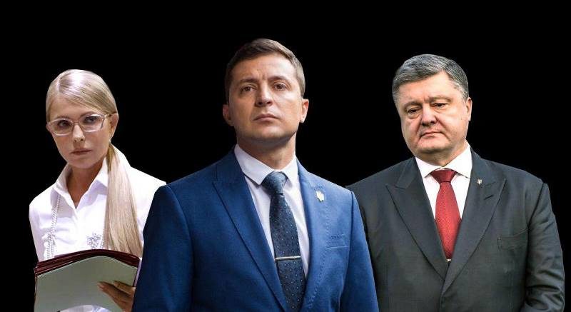 Click to enlarge Zelensky Poroshenko Tymoshenko