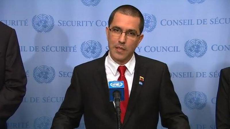 Venezuelan Foreign Minister Jorge Arreaza