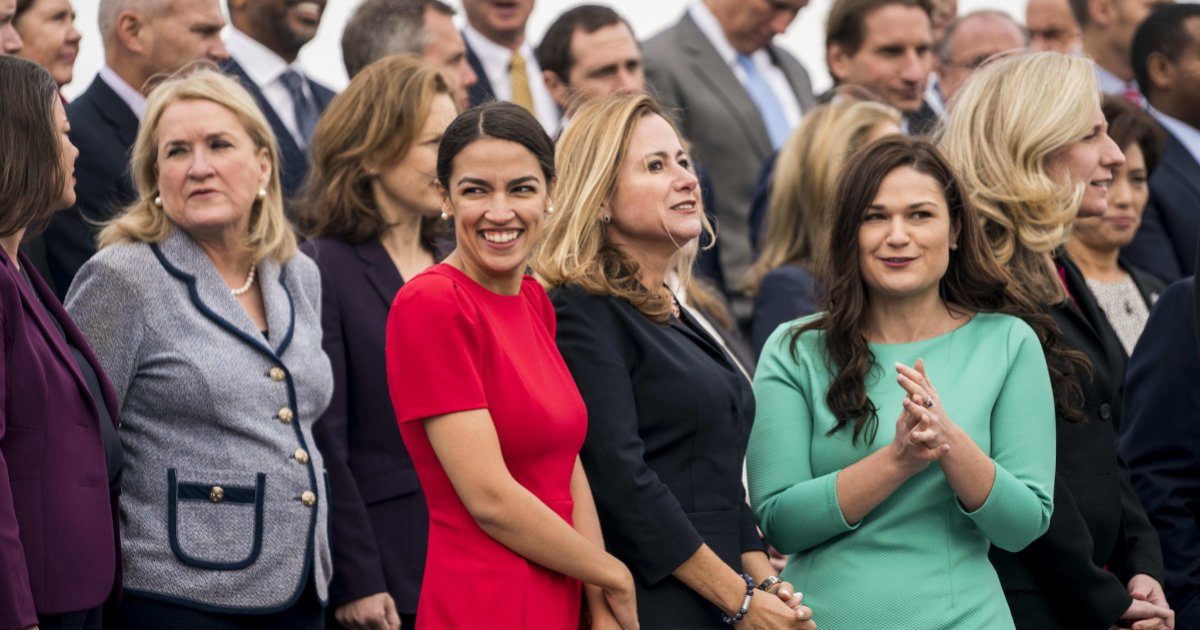 Click to enlarge House Democrats Ocasio Cortez