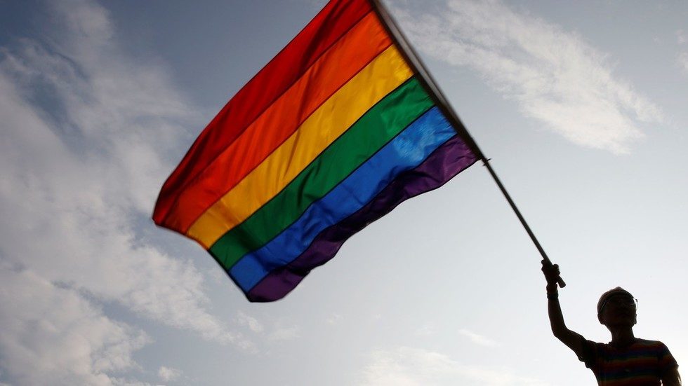 Click to enlarge Rainbow flag