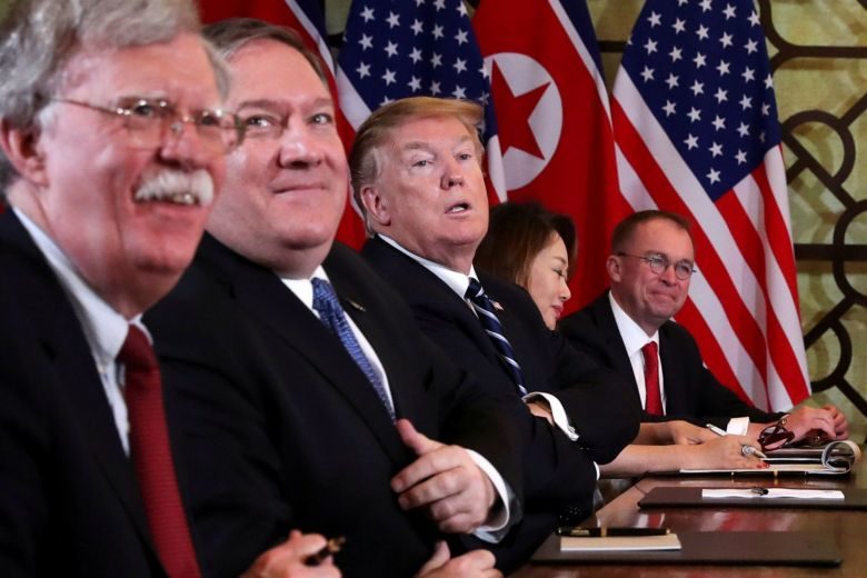 Trump Bolton  North Korea talks