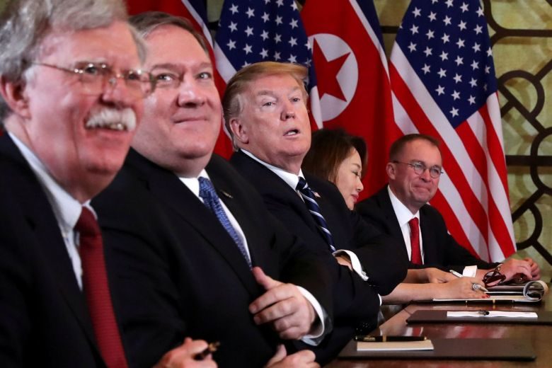 Click to enlarge Trump Bolton North Korea talks
