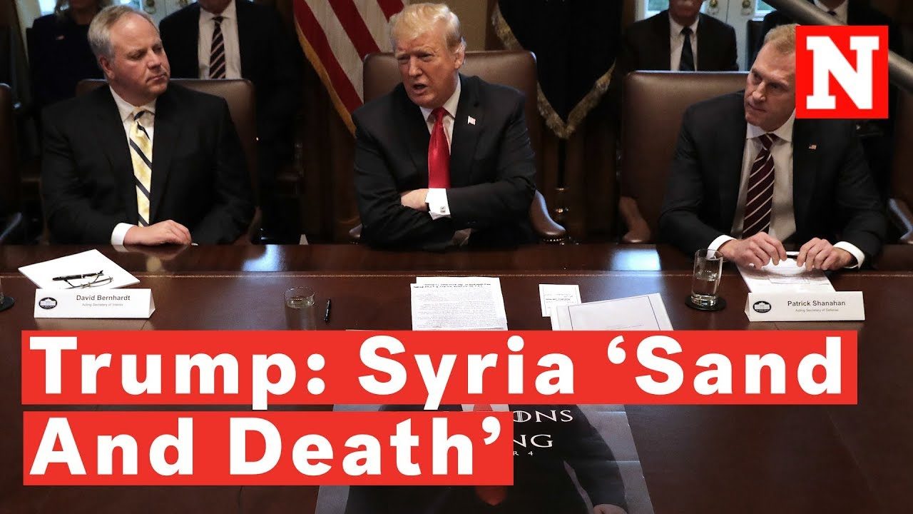 trump syria sand death