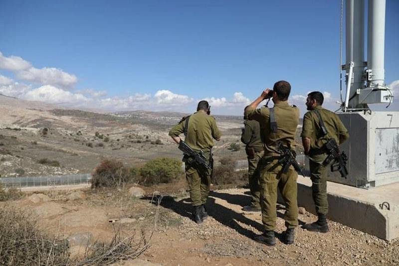 Israel soldiers golan heights