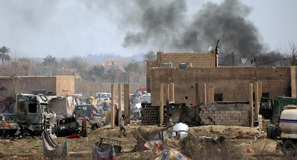Syria war rubble aftermath